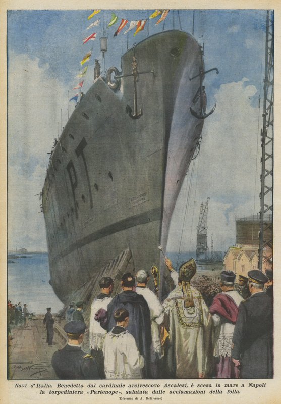 Navi İtalya by Achille Beltrame