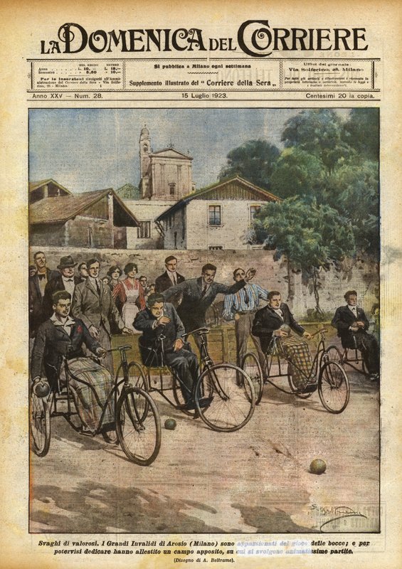 Cesur eğlence by Achille Beltrame