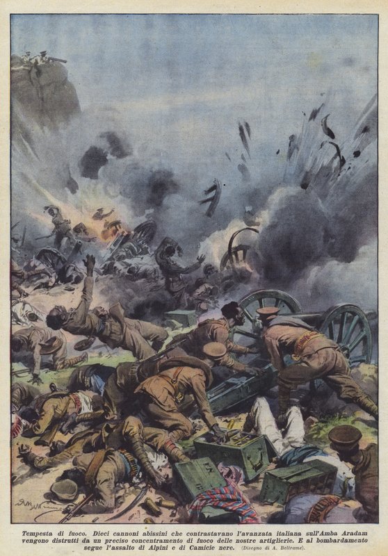 ateş fırtınası by Achille Beltrame