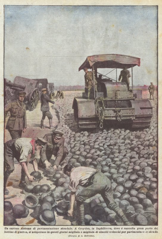Meraklı bir yol kaplama sistemi by Achille Beltrame