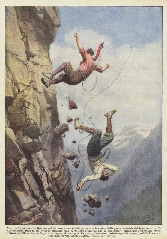 Trajik bir yükseliş by Achille Beltrame