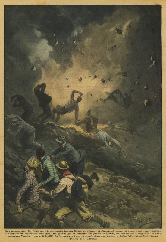 Trajik bir yolculuk by Achille Beltrame