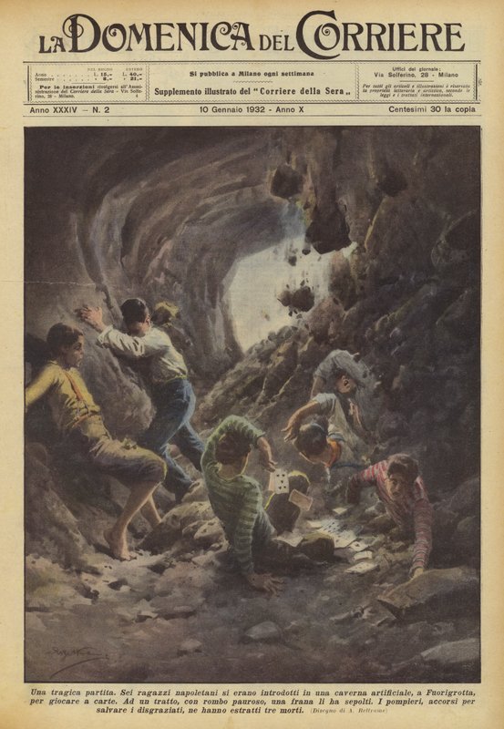 Trajik bir maç by Achille Beltrame