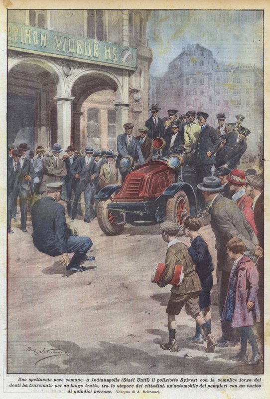 Sıra dışı bir manzara by Achille Beltrame