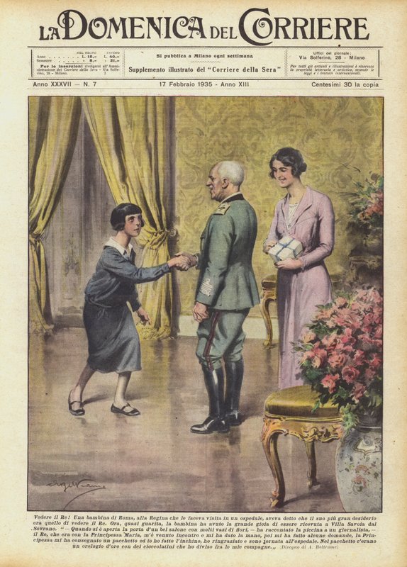 Kralı görün! by Achille Beltrame