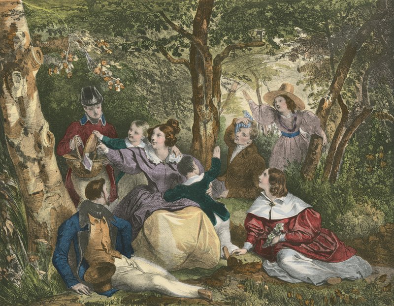 Ülke Partisi, Ülke Gezisi by Achille Devéria