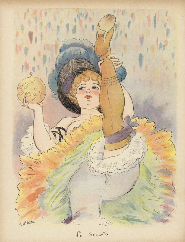 Asa (renkli taş) by Adolphe Leon Willette