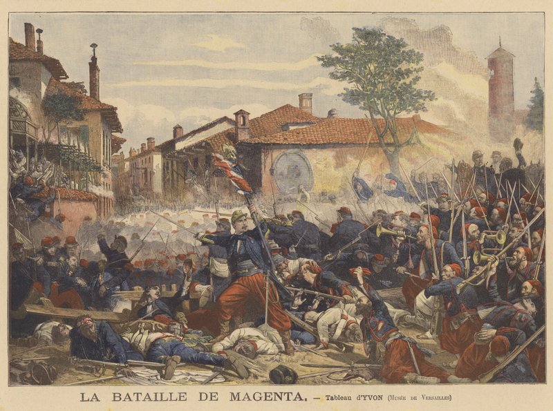 Macenta Savaşı by Adolphe after Yvon