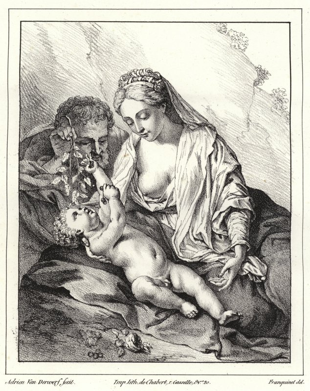 Die aankondiging, c.1430-50 (tempera op paneel) by Adriaan van der Werff
