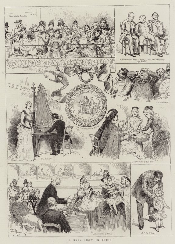 ಪ್ಯಾರಿಸ್ ಟರ್ಕಿಯಲ್ಲಿ ಬೇಬಿ ಶೋ by Adrien Emmanuel Marie