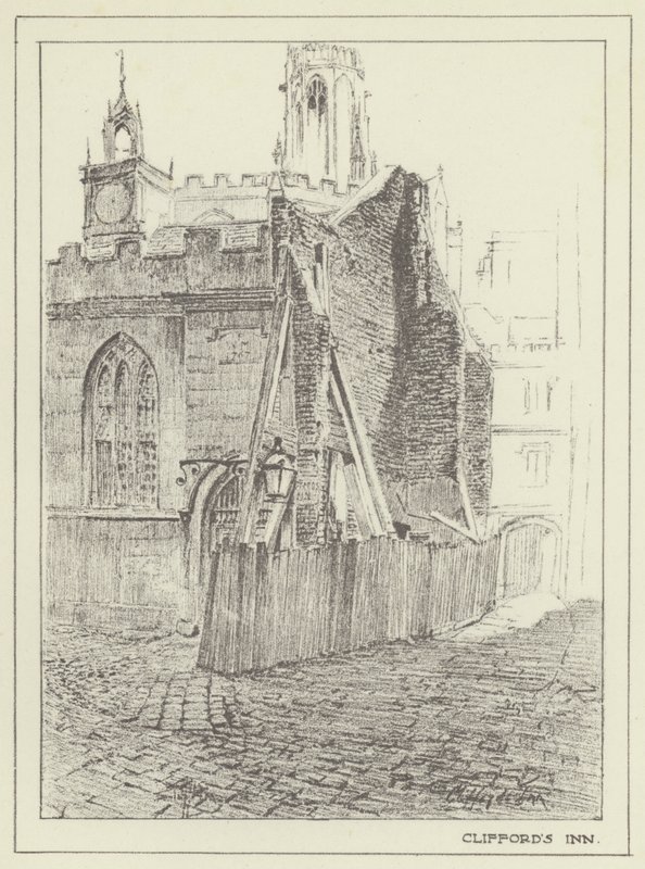 Cliffords Inn by Alan Stapleton