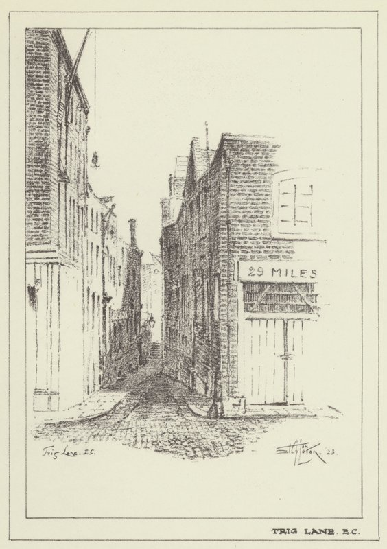 Trig Lane, EC by Alan Stapleton