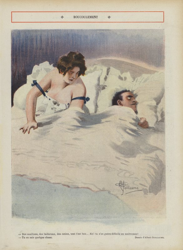 Le Rire için İllüstrasyon by Albert Guillaume
