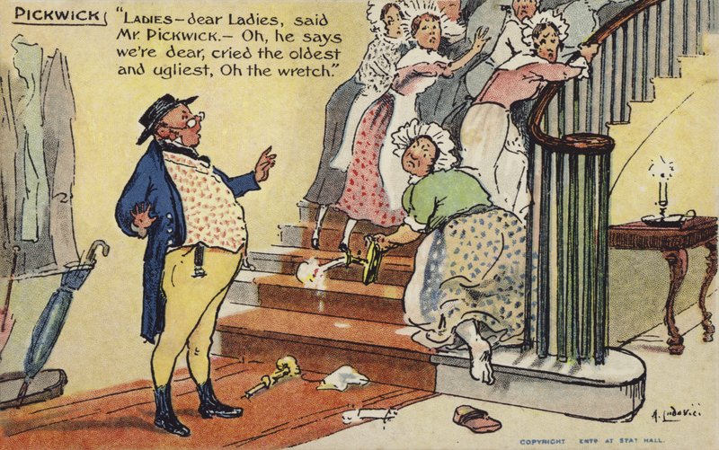 Pickwick kağıtları by Albert Jnr. Ludovici