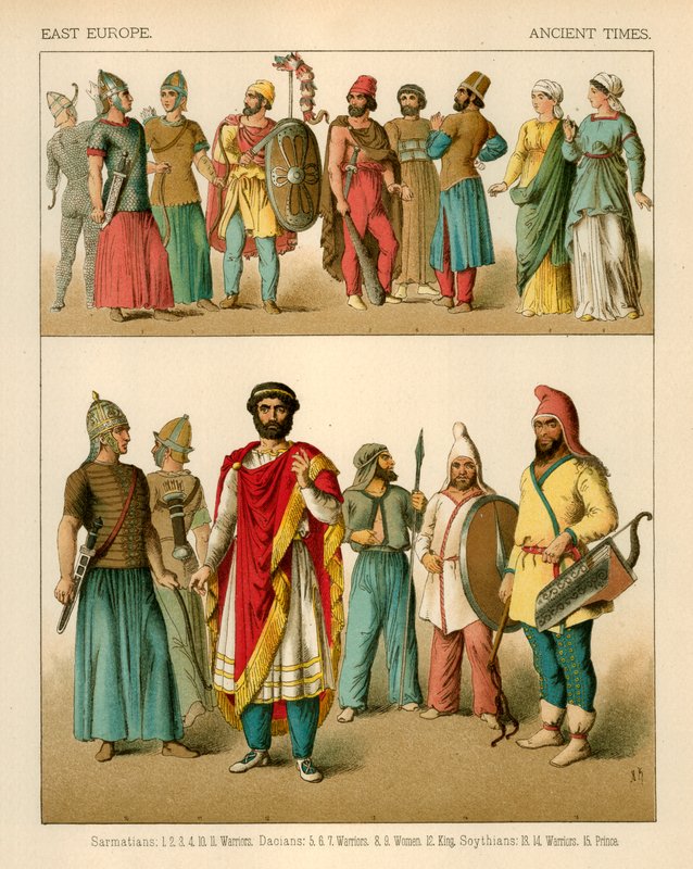 Doğu Avrupa Kostümü by Albert Kretschmer