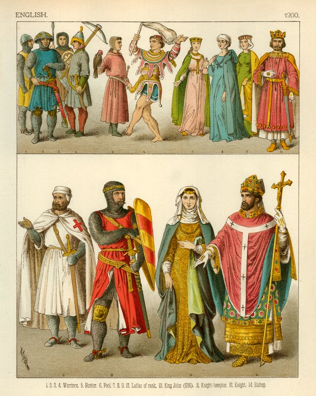English Costume by Albert Kretschmer