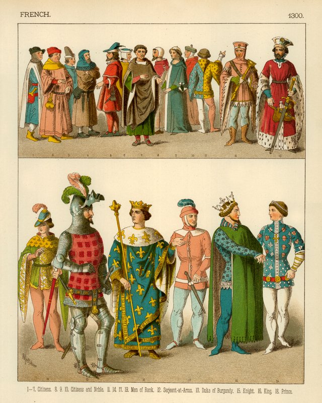 Fransız Kostümü 1300 by Albert Kretschmer