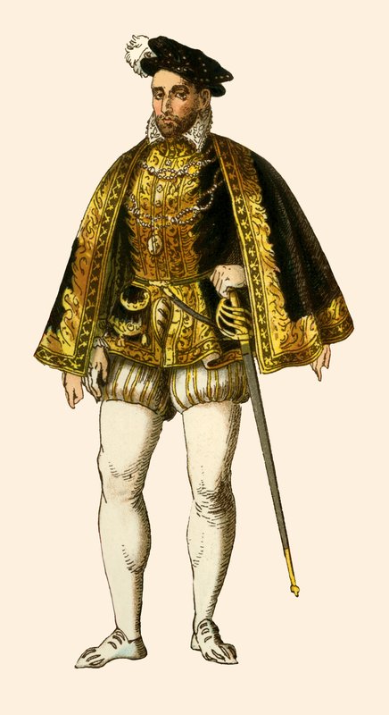 Fransa Kralı II. Henry by Albert Kretschmer