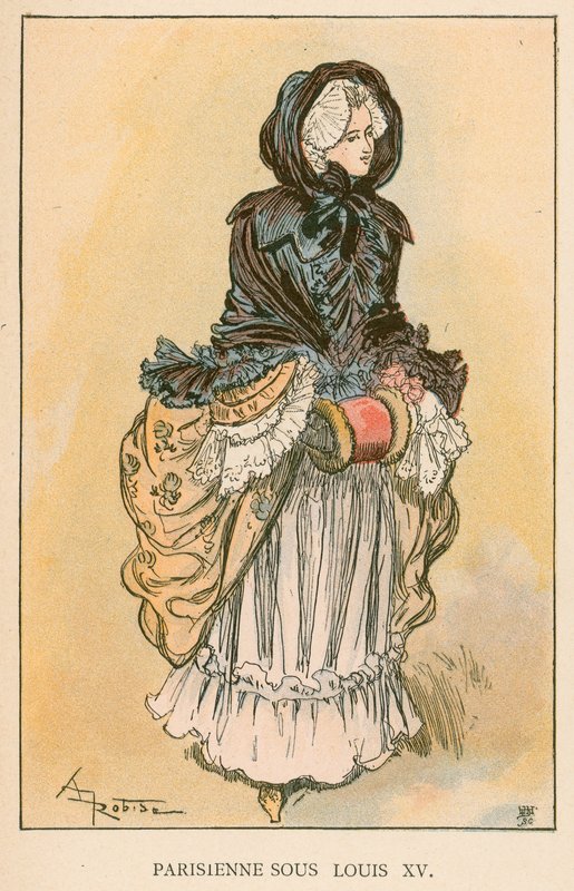 Louis Altında Parisli by Albert Robida