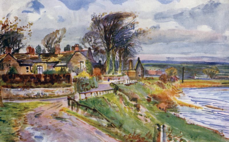 Ribchester (renkli taş) by Albert Woods