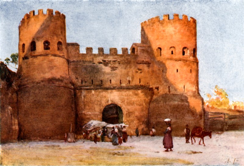 Porta San Paolo by Alberto Pisa
