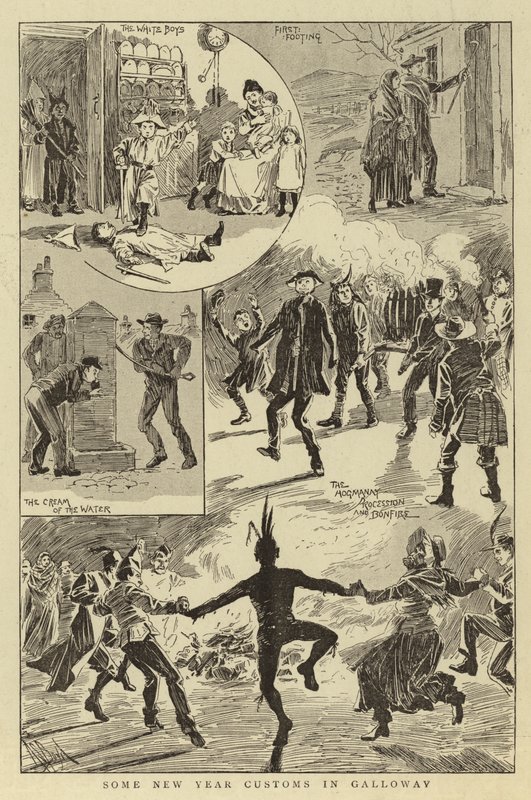 Galloway'de Bazı Yeni Yıl Gümrükleri by Alexander Stuart Boyd