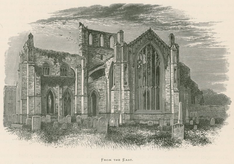Doğudan Melrose Manastırı, by Alexander Francis Lydon