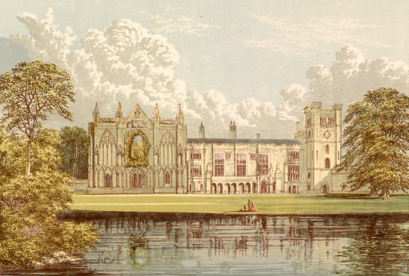 Newstead Manastırı by Alexander Francis Lydon