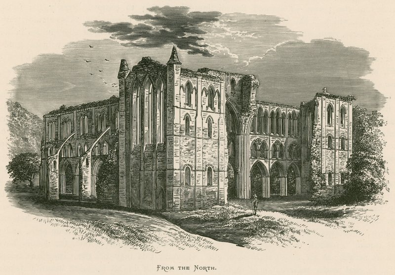 Kuzeyden Rievaulx Manastırı, by Alexander Francis Lydon