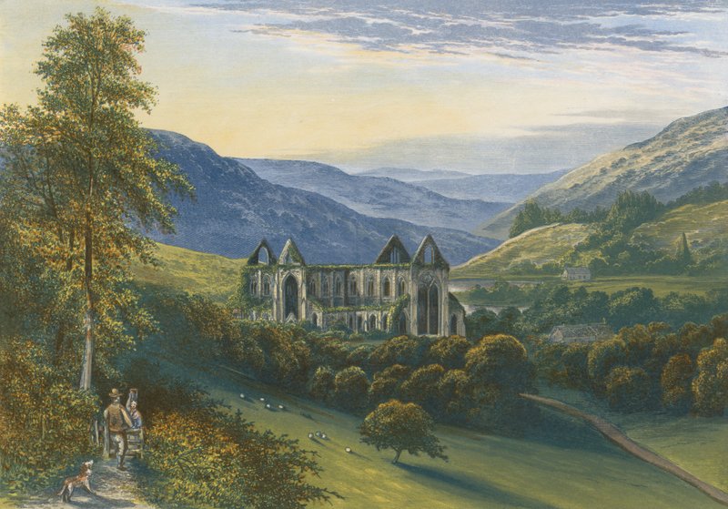 Tintern Manastırı by Alexander Francis Lydon