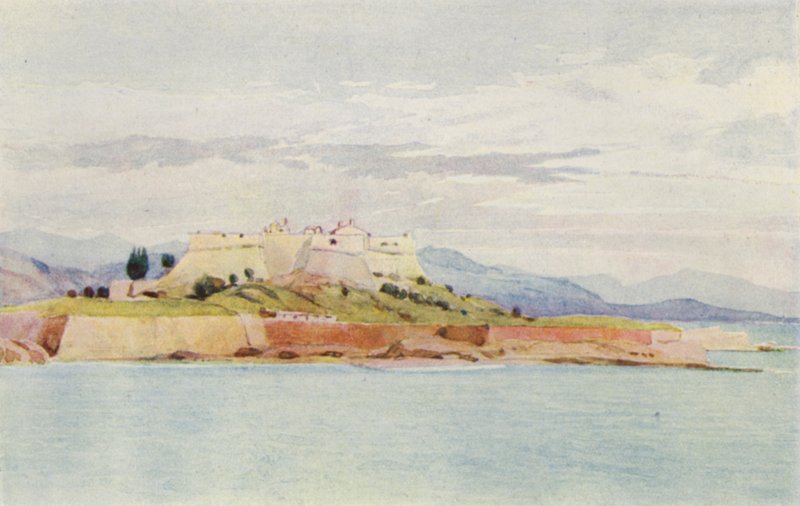 Antibes (renkli taş) by Alexander Henry Hallam Murray