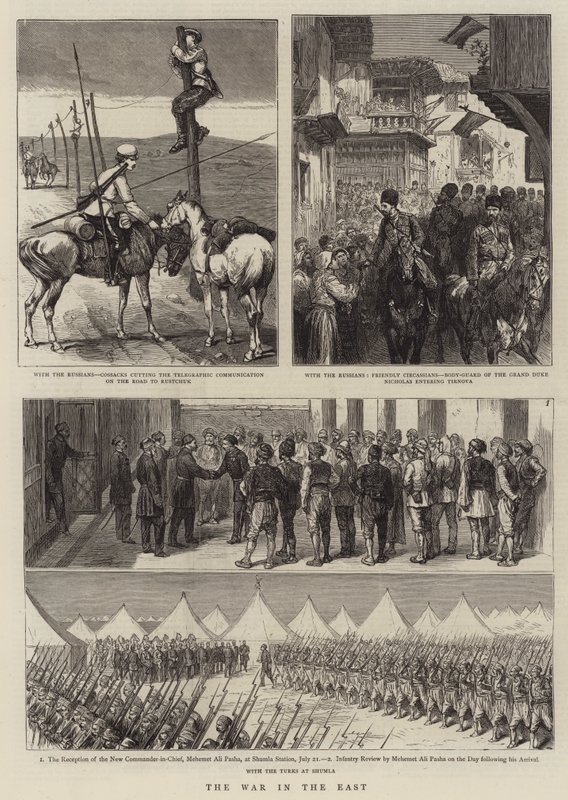 Doğudaki Savaş by Alfred Chantrey Corbould