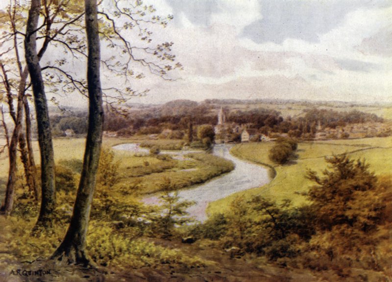 Marlow from Quarry Woods  by Alfred Robert Quinton