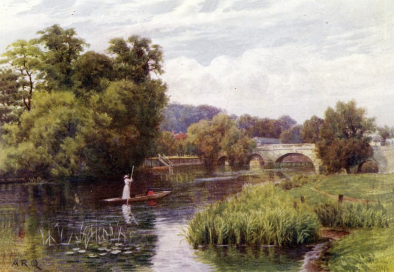 Wallingford Köprüsü by Alfred Robert Quinton
