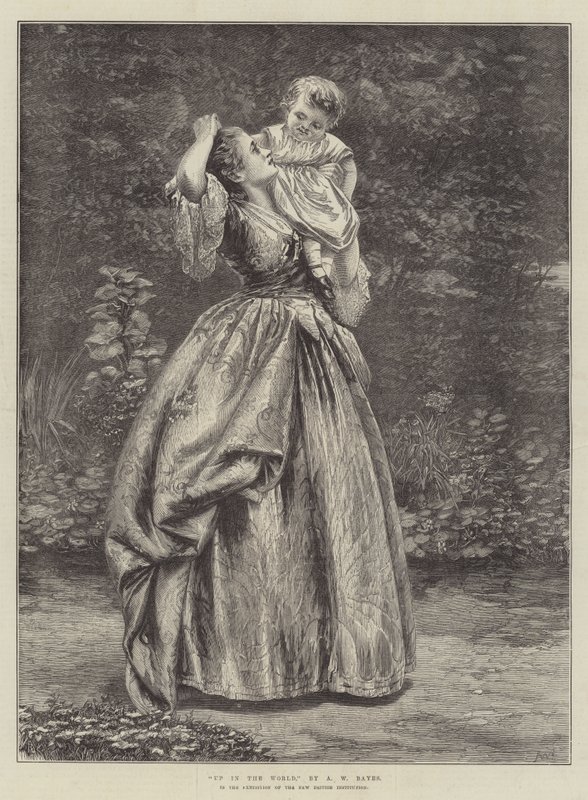dünyada yukarı by Alfred Walter Bayes