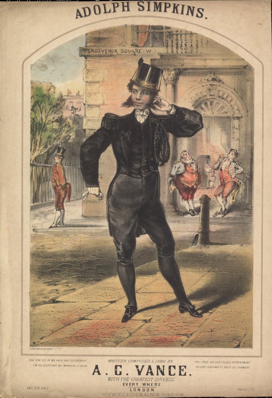 Adolph Simpkins by Alfred Concanen