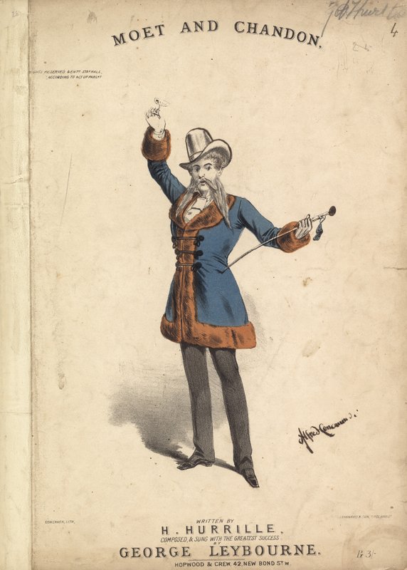 Moet and Chandon  by Alfred Concanen