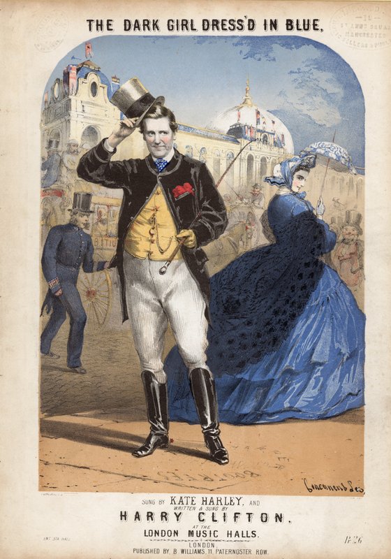 Karanlık Kız Mavi Giydirdi by Alfred Concanen