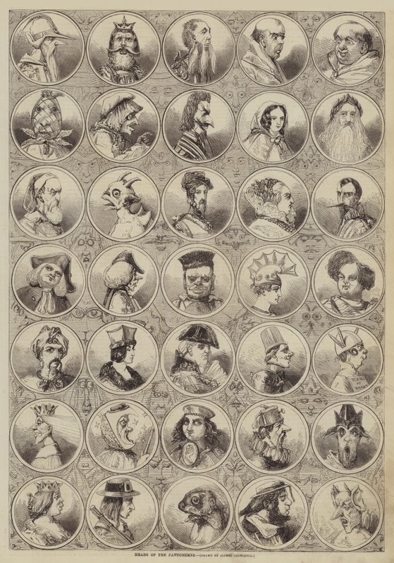 Pandomim Başları by Alfred Crowquill