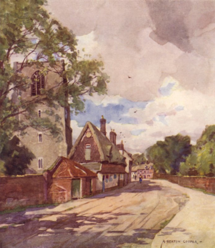 Doğu Dereham, Norfolk by Alfred Heaton Cooper