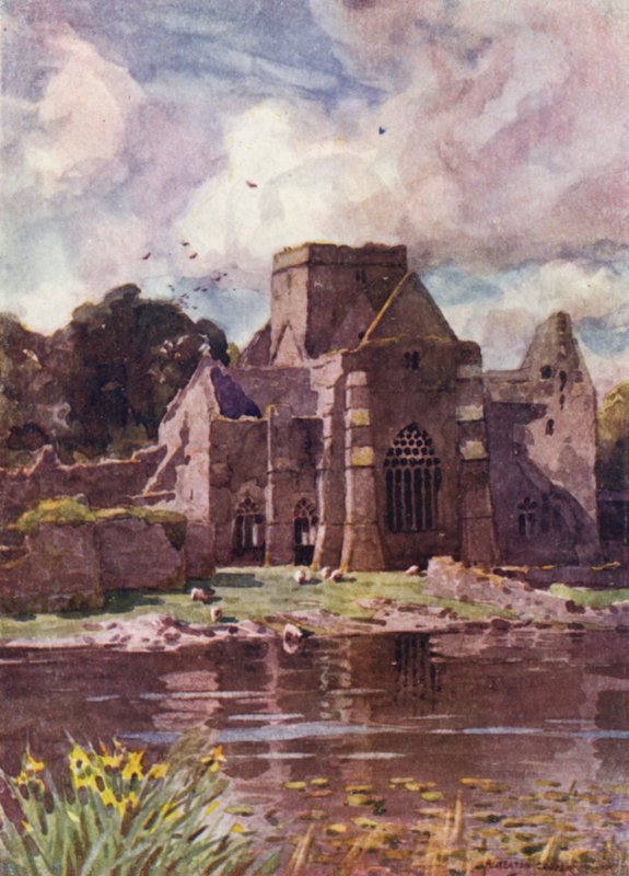 Kutsal Haç Manastırı, Thurles, County Tipperary by Alfred Heaton Cooper