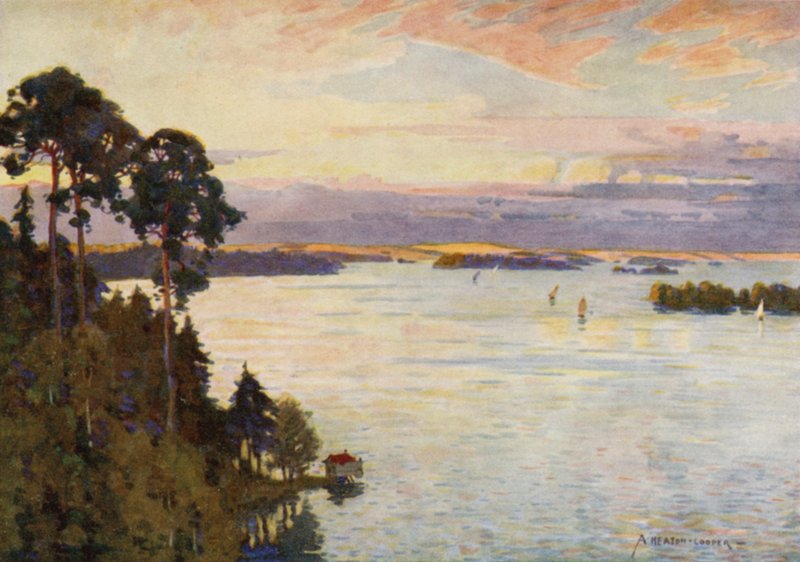 Kalmar Kalesi by Alfred Heaton Cooper