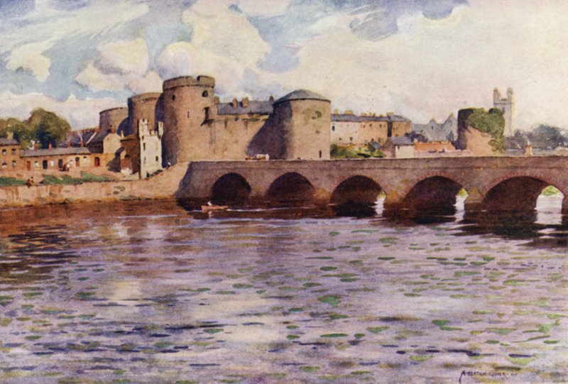 Limerick Kalesi by Alfred Heaton Cooper