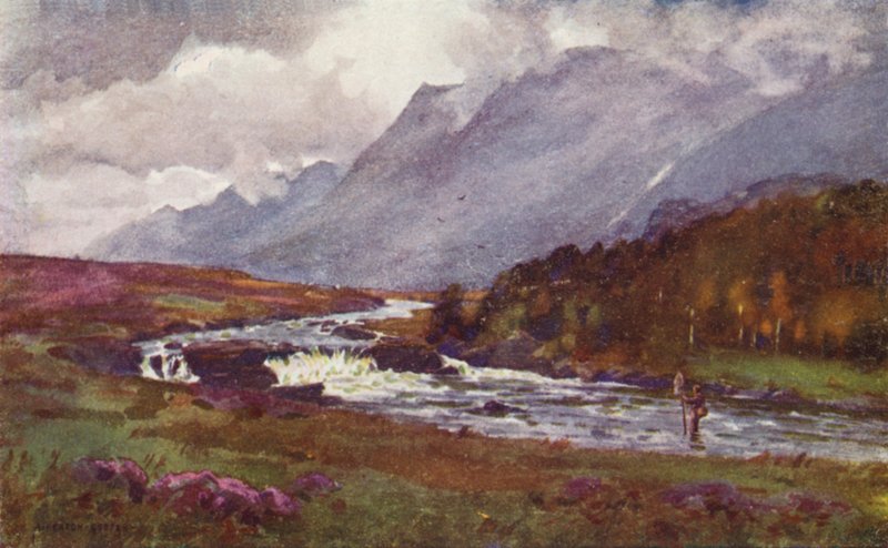 Erriff Vadisi, Galway İlçesi by Alfred Heaton Cooper
