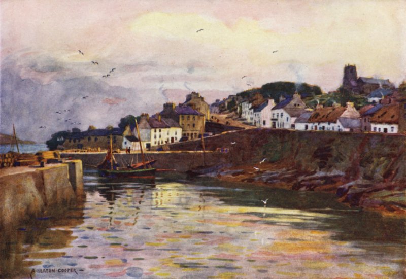Liman, Roundstone, Galway İlçesi by Alfred Heaton Cooper