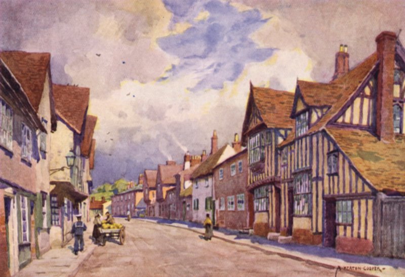 Eski Tartışma Salonu, Sudbury, Suffolk by Alfred Heaton Cooper