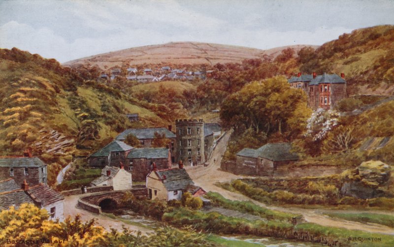 Boscastle Village  by Alfred Robert Quinton