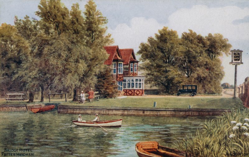 Köprü Oteli, Potter Heigham by Alfred Robert Quinton
