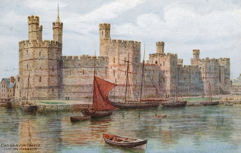 Limandan Carnarvon Kalesi, by Alfred Robert Quinton