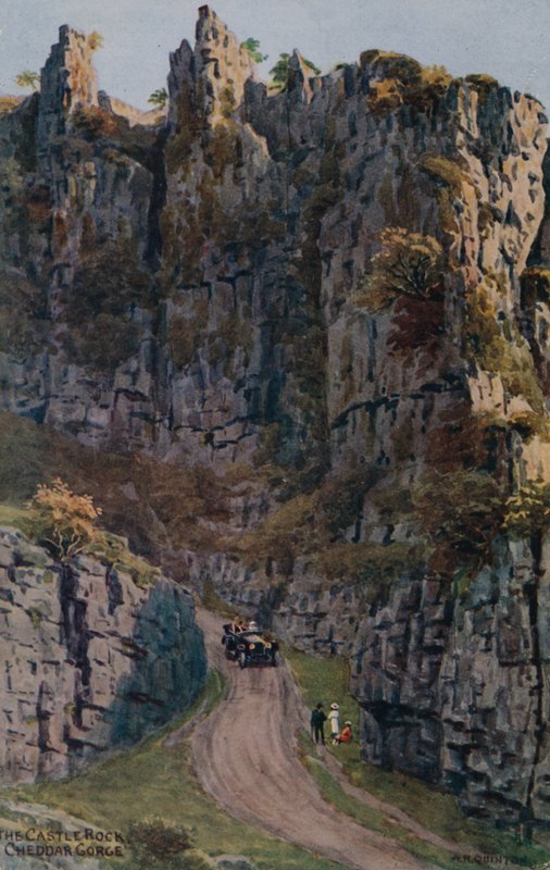 Kale Kayası, Cheddar Gorge by Alfred Robert Quinton